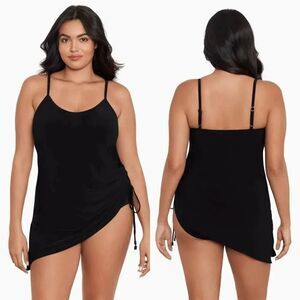 Magicsuit Plus Size Brynn Swim Dress Black 22W NWT